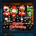 thumbnail image 1 of Last Chance Qaailabf New Christmas Snowman Glass Sticker Decoration Decoration Window Christmas Snowflake Electrostatic Sticker, 1 of 1
