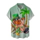 thumbnail image 5 of Camisa con estampado 3D completo del Día de San Patricio para hombre, camisas de playa con botones y sombrero verde, camisas casuales de manga corta para hombre, ropa, 5 of 5