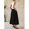 thumbnail image 3 of PRETTYGARDEN Women Maxi Dresses Summer Casual Sleeveless Patchwork Knit Tank Dress Flowy Beach Sundress Long Dress, 3 of 8