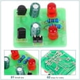 thumbnail image 4 of KAKOWELY led soldering kit 2 Sets Electronic Soldering Kit With Flashing Light Module Diy Soldering Learning Kit For Beginners Led Bistable Circuit Training Set For School Projects, 4 of 4