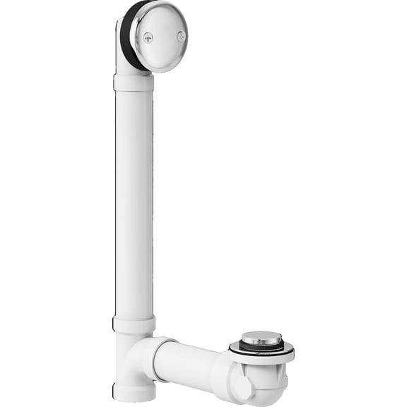 Proflo Pfwo300 1-1/2" Pvc Tub Drain Trim / Fitting - Chrome