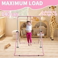 thumbnail image 5 of Ambifirner Foldable Gymnastics Set - 5-Height Adjustable Bar with Bone Development Guide, Easy 2-Step Assembly Kids Fitness Equipment for Indoor/Outdoor, 5 of 7