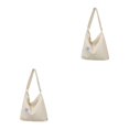 thumbnail image 3 of kurtrusly Handbag For Any Occasion Any Outfit Practical Gifts Canvas Shoulder Bag beige 2Set, 3 of 6