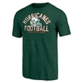 thumbnail image 2 of Men's Green Miami Hurricanes Elite Offense Tri-Blend T-Shirt, 2 of 3