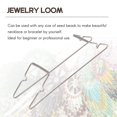 thumbnail image 3 of Máquina de tejer Simple Diy, Kit de telar de cuentas de Metal, telar de joyería Compatible con tejido, collar, pulsera, artesanía Diy, 3 of 5