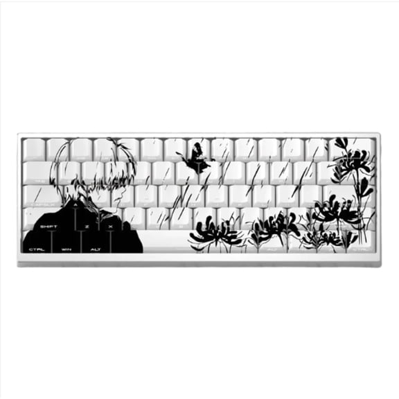 Kaneki Keycap Set Cherry Profile Side Legend Sh-Through