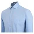 thumbnail image 3 of Camisa Lisa Caballero Manga L. Michel Blanc Varios Colores, 3 of 6