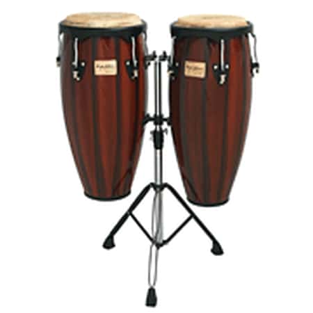Requinto Conga - Artist Hand-Painted Series Brown Congas 10″ & 11″