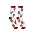 thumbnail image 6 of Christmas Women Mid-calf Length Socks Ladies Santa Claus/Elk/Snowflake Printing Knee-high Stockings, 6 of 8