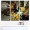 thumbnail image 2 of Design Art - Fleur Fractale Dorée Symétrique, 2 of 4