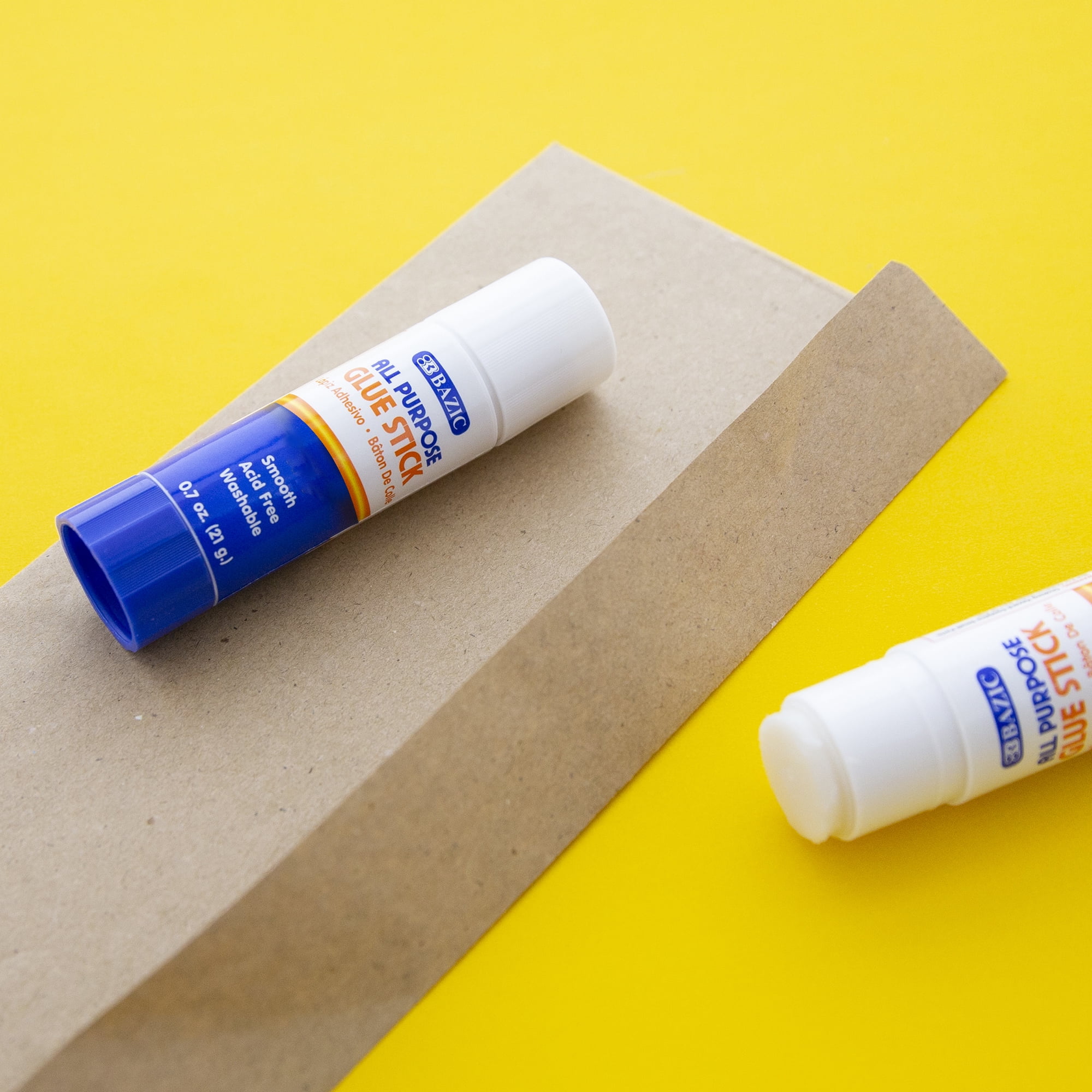 BAZIC Premium Glue Stick 21g/0.7 Oz, Acid Free Glue Sticks, Total 288-Count