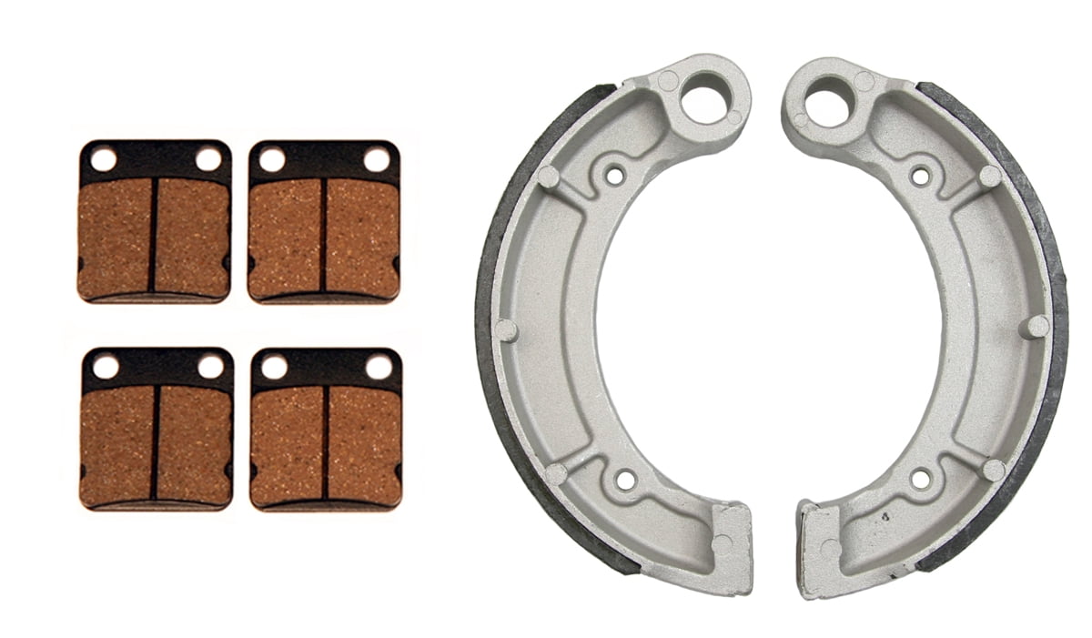 for Yamaha Grizzly 350 YFM350 2WD 2007 2008 2009 2010 2011 2014 Rear Brake Shoes 