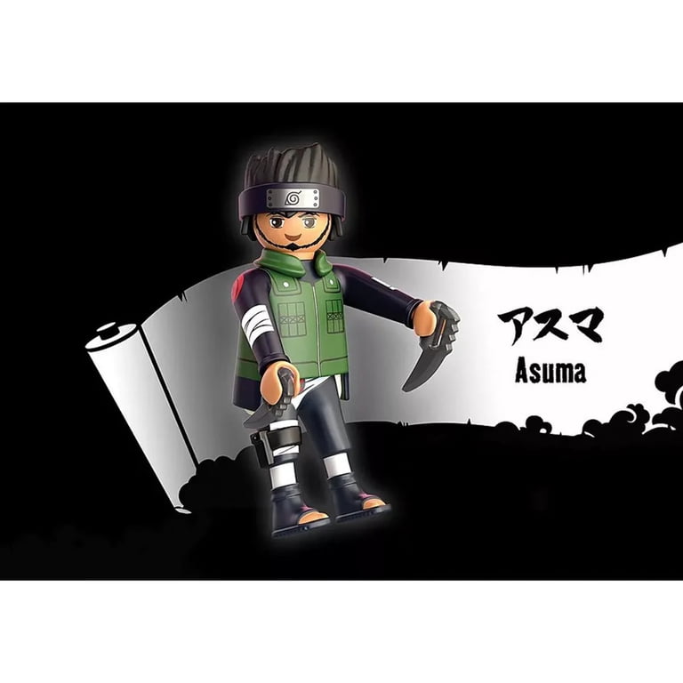 Playmobil 71119 Naruto Asuma 3-Inch Action Figure - Walmart.com