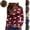 Deep Red, variant on Mfakffe Christmas Womens Shirts Long Sleeve Crew Neck Tops Casual Christmas Graphic Shirt Lightweight Pullover Tee