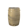 thumbnail image 1 of Flatback Rain Barrel 50USG - Oak with Brass Spigot, 1 of 1