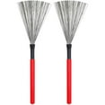 thumbnail image 1 of Wire Brush Drum Musical Instruments Small Shows Folding Design High-carbon Steel 1 Pair, 1 of 5