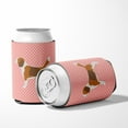 thumbnail image 5 of Carolines Treasures BB3610CC Beagle Checkerboard Pink Can or Bottle Hugger, 5 of 5