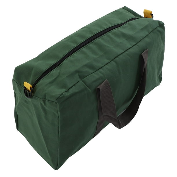 Bolsa De Herramientas De Lona, Bolsa De Herramientas Portátil, Bolsa De Almacenamiento De Herramientas De Boca Abierta Ancha, Organizador De Lona,