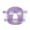 Purple, variant on Ice Face Mask for Woman Man, Heated Warm Cooling Reusable Gel Beads Ice Eye Mask(Green)