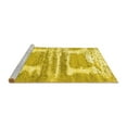 thumbnail image 2 of Ahgly Company Machine Washable Indoor Rectangle Oriental Yellow Industrial Area Rugs, 5' x 8', 2 of 4