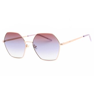 Burberry BE 3133 Metal Unisex Square Sunglasses Light Gold  display picture 1