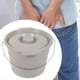 thumbnail image 5 of Portable Toilet Commode Chair Sturdy with Lid Removable Lightweight Camping Toilet Travel Toilet for RV Travel Hiking Camping, 5 of 5