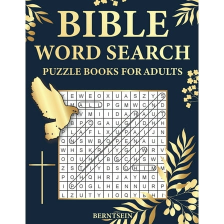 Bible Word Search Puzzle Books for Adults: 100 Extra Large Bible Word Search Puzzles (Paperback)(Large Print)
