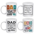 Birthday Gifts for Dad, Coffee Mug Funny, Ceramic Coffee Mug, 4 in ...
