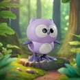 thumbnail image 3 of Wind-Up Jumping Owl Toy, Educational Mechanical Animal Toy for Children, STEM Learning Activity, Interactive Parent-Child Playtime, Safe Plastic Design for Ages 3+, 3 of 6