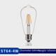 thumbnail image 2 of Lámpara de filamento de bombilla LED Edison, bombilla vintage ST64, bombilla de tungsteno, bombilla de chupete, filamento de tungsteno de imitación E27, lámpara de restaurante, 2 of 4