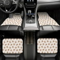 thumbnail image 6 of Uemuo Car Floor Mats - Squirrel And Rose Pattern Carpet Floor Mats for Cars, Auto Accessories Front & Rear Car Floor Foot Mat Sets of 4 Pieces, 6 of 6