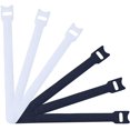 thumbnail image 2 of Reusable Cable Ties, Hook And Loop Cord Ties For Electronics Wire, 2 of 5