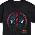 thumbnail image 3 of Marvel Deadpool & Wolverine - Scratch Logo - Men's Short Sleeve Graphic T-Shirt, 3 of 5