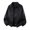 Black, variant on 2026 Men's Lapel Faux Leather Bomber Jacket, Zip Sleeve Pockets Elastic Cuff Oversized Loose Fit Windproof Motorcycle Street Casual Outerwear