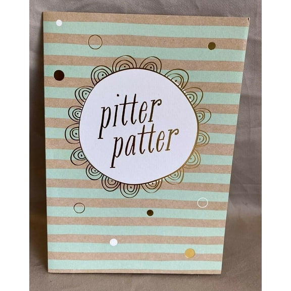 Sudbury Studio Pitter Patter Parents to Be New Baby Congratulations Card