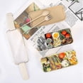 thumbnail image 3 of Fiambrera Bento YONGSHENG 900 ml 18,5 x 8,2 x 11,4 cm trigo, 3 of 5