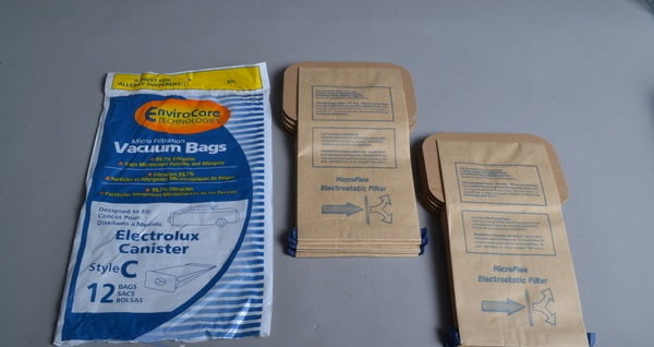1 Aerus Home Solutions Genuine Vacuum Filter Bags Style C Electrolux & Lux 