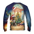 thumbnail image 2 of Merry Christmas German Shorthaired Pointer Santa Hat Xmas Tree Winter Holiday All Over Print 3D Sweatshirt Unisex Merch GSP Lover Dog Gift - 01013, 2 of 6