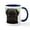 White/Navy Inside, variant on CafePress - Black Pug Mugs - 11 oz Ceramic Mug - Novelty Coffee Tea Cup