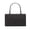 Black, variant on RHINESTONE COVERED SATIN FABRIC CLUTCH BAG, LUCY BAG PEWTER