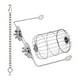 thumbnail image 3 of Porta heno para conejos, contenedor con estructura de acero inoxidable, comedero de heno para conejos para alimentar cobayas, hámsters y chinchillas, 3 of 7