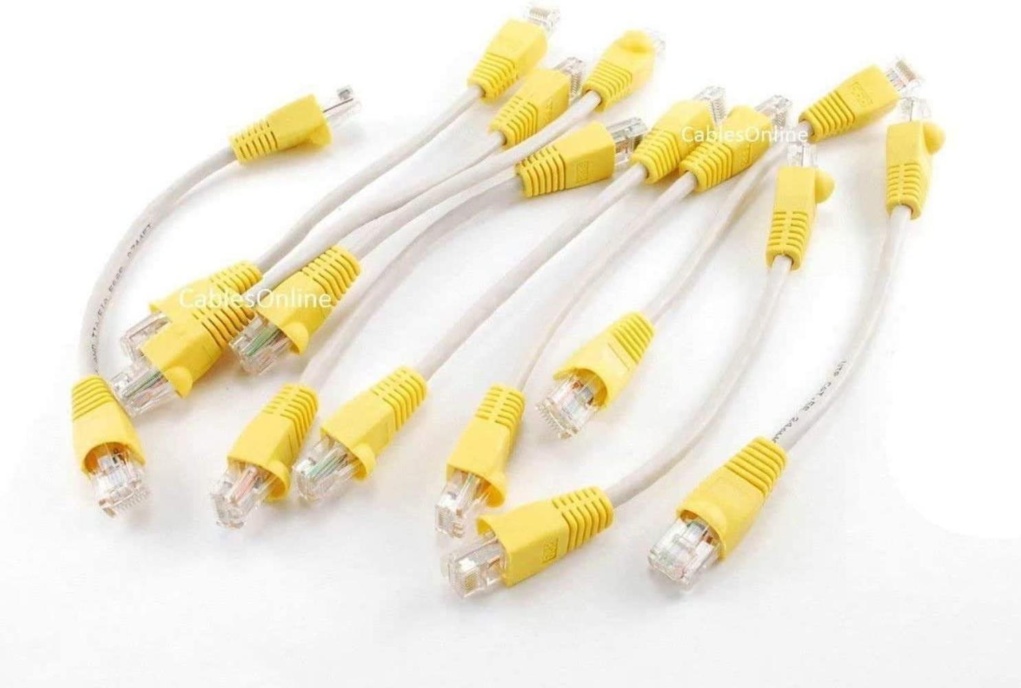 Buy 10Pack 6 inch CAT5e Crossover RJ45 Patch