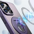 thumbnail image 4 of Funda con soporte magnético y anillo giratorio para iPhone 11 Pro Max (negro), 4 of 5