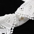 thumbnail image 5 of Retro Women Collar Hollow Lapel Neck Collar Removable Choker Tie Accessories , White, as described, 5 of 8