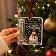 thumbnail image 6 of Yardvibe Christmas Cash Gift Ornament, 3.94" Acrylic Christmas Money Holder, Snowman Funny Hanging Xmas Tree Decoration, Cash Money Gift for Graduation Stocking Stuffer Gifting, 6 of 8