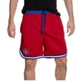 thumbnail image 1 of Canadiens de Montréal Shorts en Maille Aérée 2 Tons pour Hommes Doublés avec Poches, 1 of 6