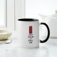 thumbnail image 4 of CafePress - Call On Mugs - 11 oz Ceramic Mug - Novelty Coffee Tea Cup, 4 of 4