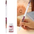 thumbnail image 3 of Glass Pen, Decorative Attractive Glass Calligraphy Pen Elegant Style  For School For Office For Home, 3 of 8