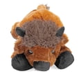 thumbnail image 2 of Wild Republic Bison Plush, Stuffed Animal, Plush Toy, Gifts for Kids, Hug’Ems 7 Inches, 2 of 5
