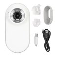 thumbnail image 1 of Pocket Video Camera Portable Small Camera Mini 1080P Camera Video Recorder for Cycling Sports Car Home White, 1 of 5